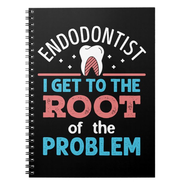Cuaderno La divertida raíz del problema de la endodoncia (Frente)