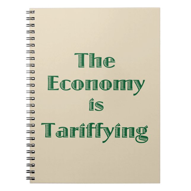 Cuaderno La economía es la tarificación (Frente)