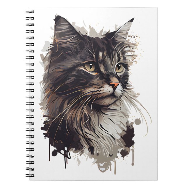 Cuaderno La elegancia felina en tu vida (Frente)