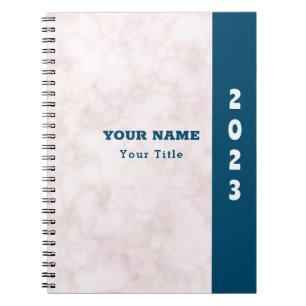 Cuaderno La Elegante Simplicidad de un Mármol Blanco
