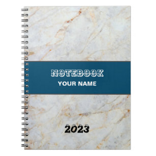 Cuaderno La Elegante Simplicidad del Mármol Blanco
