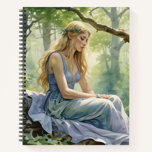 Cuaderno La Elfa del Bosque (Anverso)