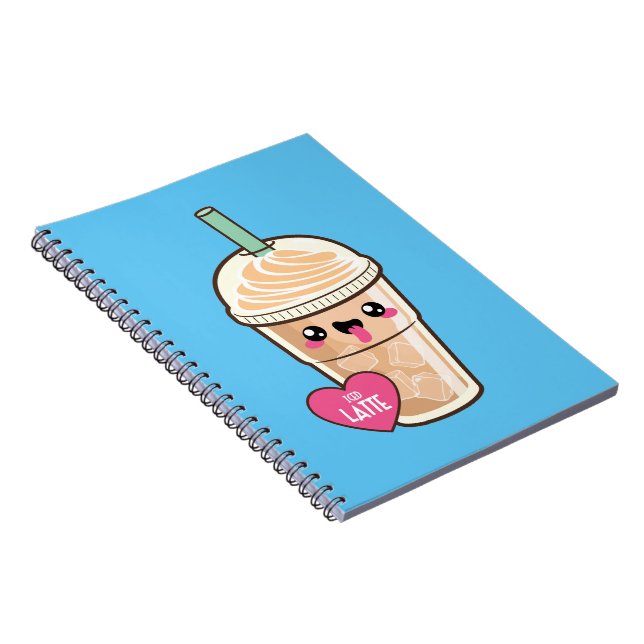 Cuaderno La emoji heló Latte (Lado Derecho)