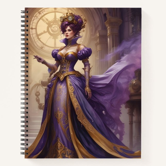 Cuaderno La Emperatriz del Vapor (Anverso)