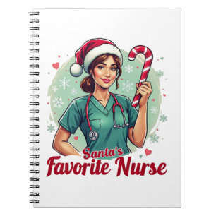 Cuaderno La enfermera favorita de Santa