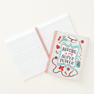 Cuaderno La enfermería es mi Super Poder