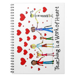 Cuaderno La enseñanza es un trabajo de corazón
