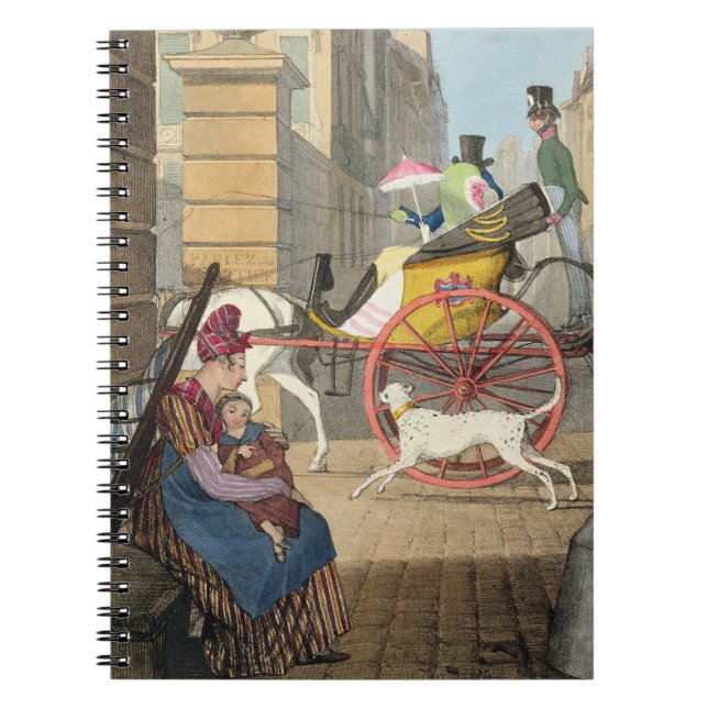 Cuaderno La entrada del carro, de 'veinticuatro temas, (Frente)