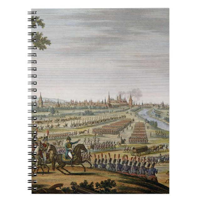 Cuaderno La entrada del francés en Moscú, el 14 de (Frente)