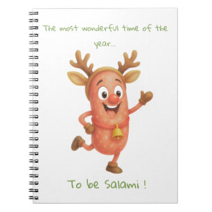 Cuaderno La época más maravillosa del año...para ser Salami