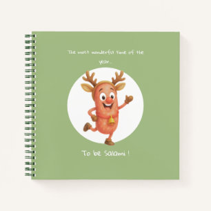 Cuaderno La época más maravillosa del año...para ser Salami