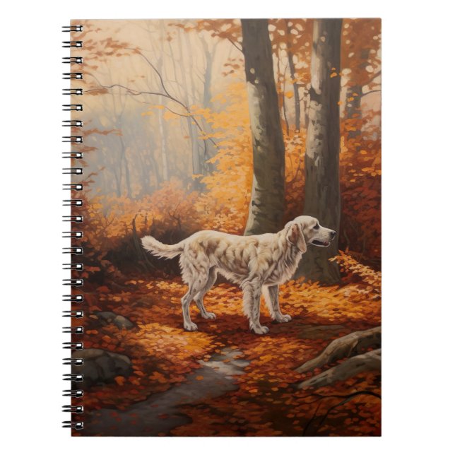 Cuaderno La escena inglesa en otoño se inspira (Frente)