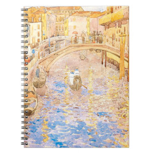 Cuaderno La escena veneciana de Maurice Prendergast
