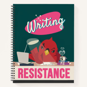 Cuaderno "La escritura es mi resistencia"