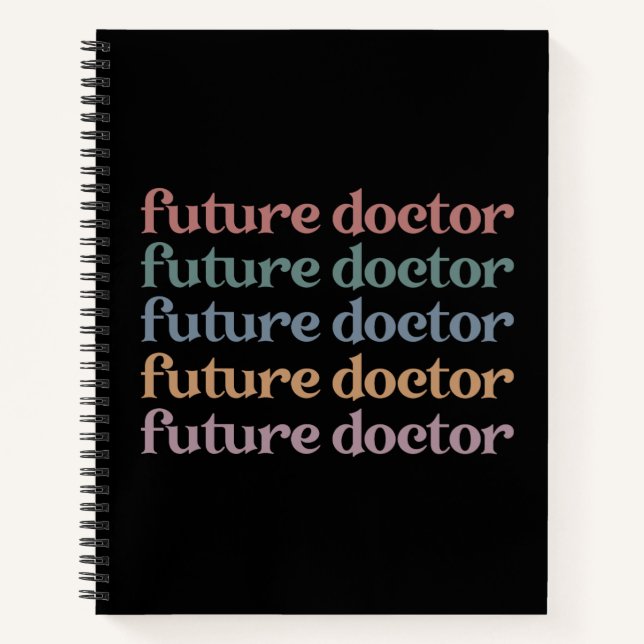 Cuaderno La escuela de medicina del futuro Médica el regalo (Anverso)