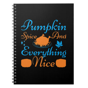 Cuaderno La Especie De Calabaza Y Todo Lo Bonito Es Gracios