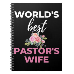 Cuaderno La esposa del mejor pastor del mundo