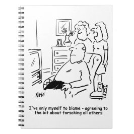 Cuaderno La esposa lamenta sus votos bodas