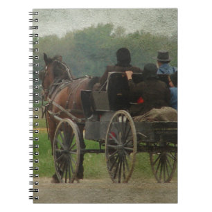 Cuaderno La familia Amish fuera