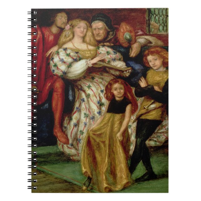 Cuaderno La familia de Borgia, 1863 (Frente)