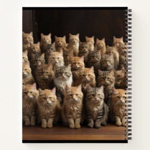 Cuaderno la familia de los gatos
