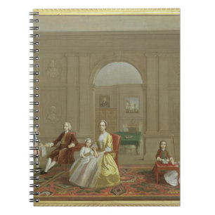 Cuaderno La familia del tocino de Juan, c.1742-43 (aceite