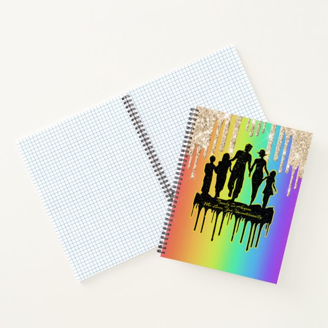Cuaderno La Familia Es Cualquiera Que Te Ama Incondicionalm (Interior)