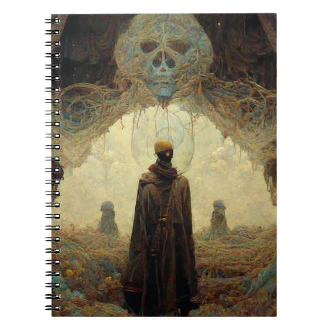 Cuaderno La Fantasía de la Ciencia Ficción de Entryway (Frente)
