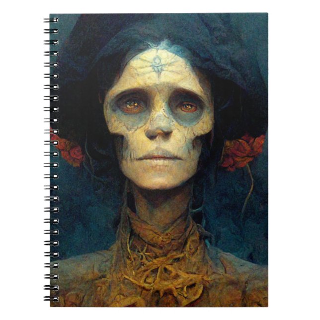 Cuaderno La Fantasía de la Ciencia Ficción Gaunt Lady (Frente)