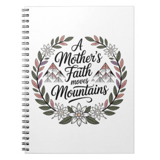 Cuaderno La fe de una madre mueve montañas