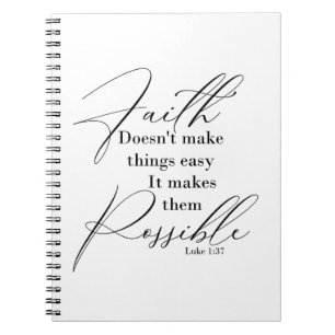 Cuaderno La fe hace posible las cosas