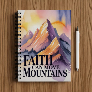 Cuaderno La fe mueve montañas