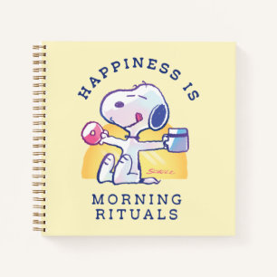 Cuaderno La felicidad es rituales matutinos