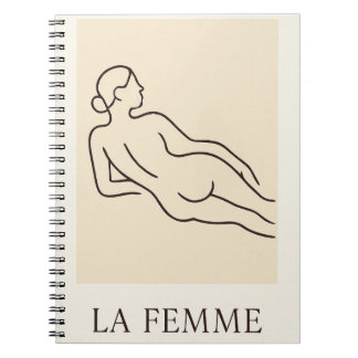 Cuaderno La Femme - Minimalista planificador elegante