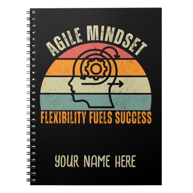 Cuaderno La Flexibilidad Provoca El Éxito Agile Mindset (Frente)