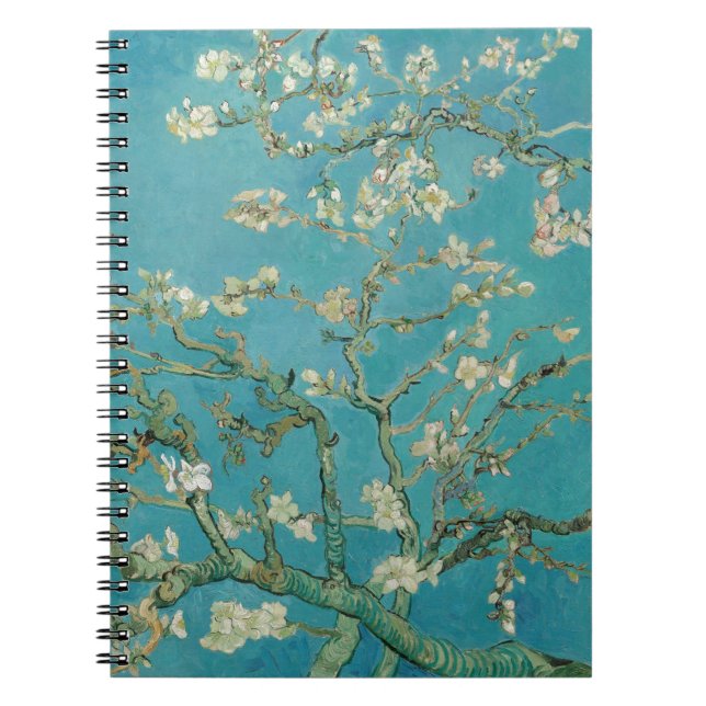 Cuaderno La flor de almendras de Van gogh (Frente)