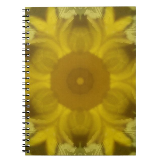 Cuaderno La flor del sol estalla dorada (Frente)
