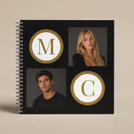 Cuaderno La forma en que somos Foto de pareja personalizada