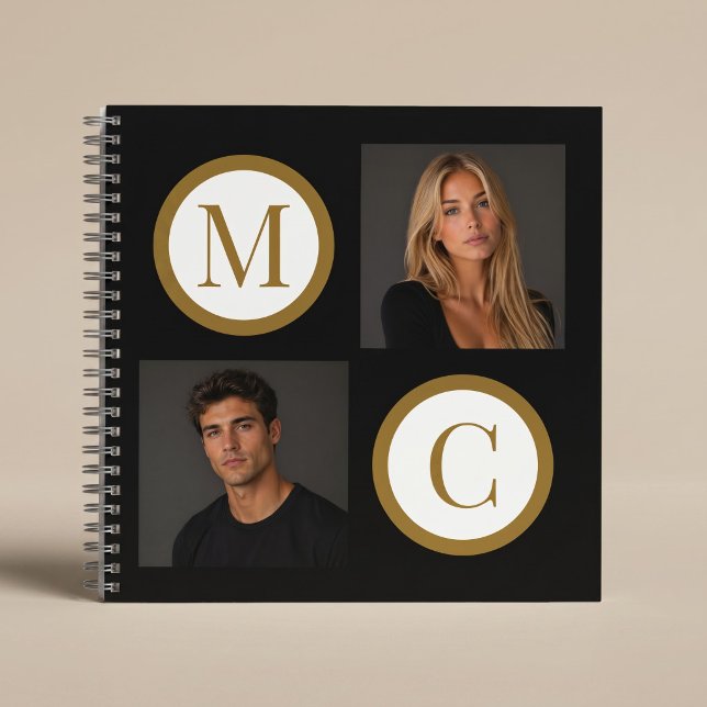 Cuaderno La forma en que somos Foto de pareja personalizada (Subido por el creador)