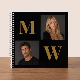 Cuaderno La forma en que somos Foto de pareja personalizada
