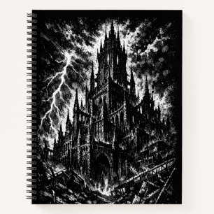 Cuaderno La Fortaleza Negra por BurnsInHell