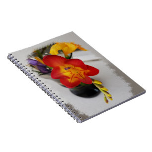 Cuaderno La freesia roja