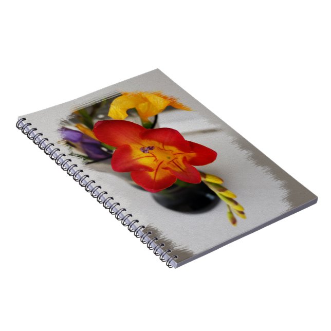 Cuaderno La freesia roja (Lado Derecho)