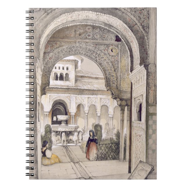 Cuaderno La fuente de los leones, del Pasillo del Ab (Frente)