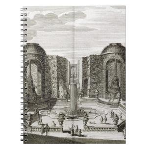 Cuaderno La fuente en el laberinto en el placer principesco