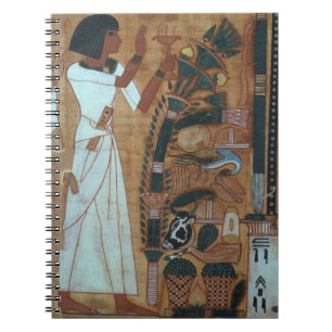 Cuaderno La fumigación de Osiris, página del libro del th
