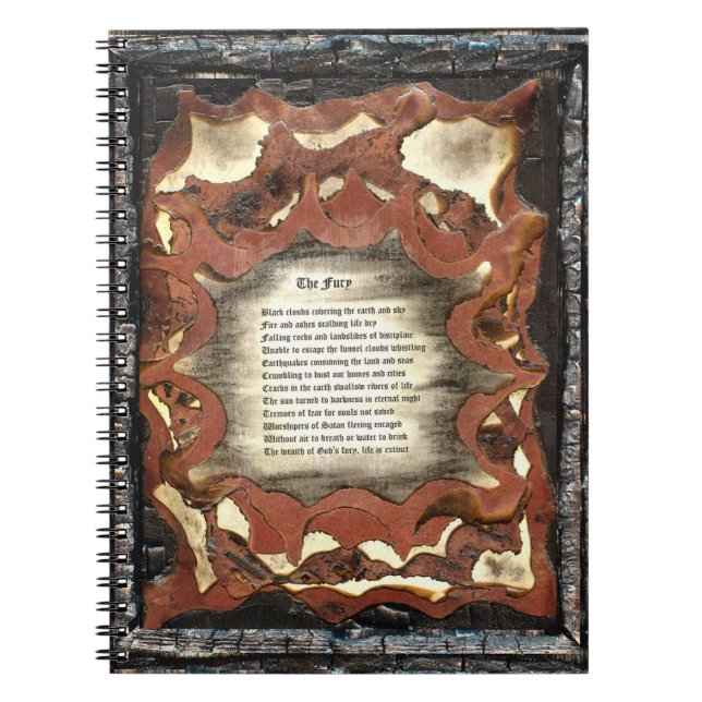 Cuaderno La furia (Frente)