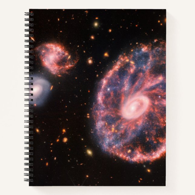 Cuaderno La Galaxia Del Cartón Y Sus Galaxias Compañeras. (Anverso)