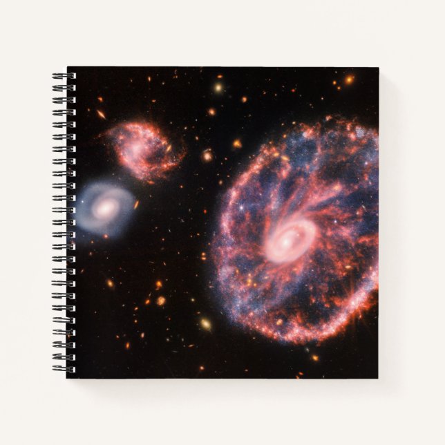 Cuaderno La Galaxia Del Cartón Y Sus Galaxias Compañeras. (Anverso)