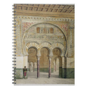 Cuaderno La galería de la corte de leones en Alhambra,